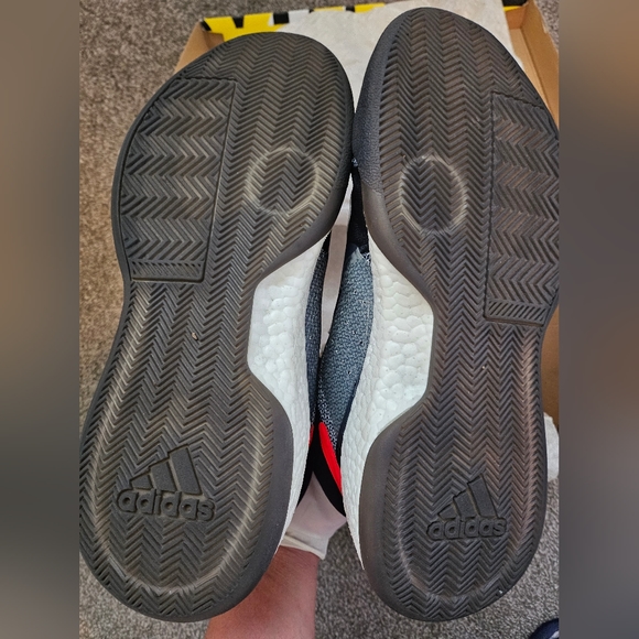 Adidas Marquee Boost Basketball Black/White - Picture 4 of 5